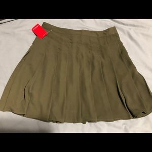 Olive skirt